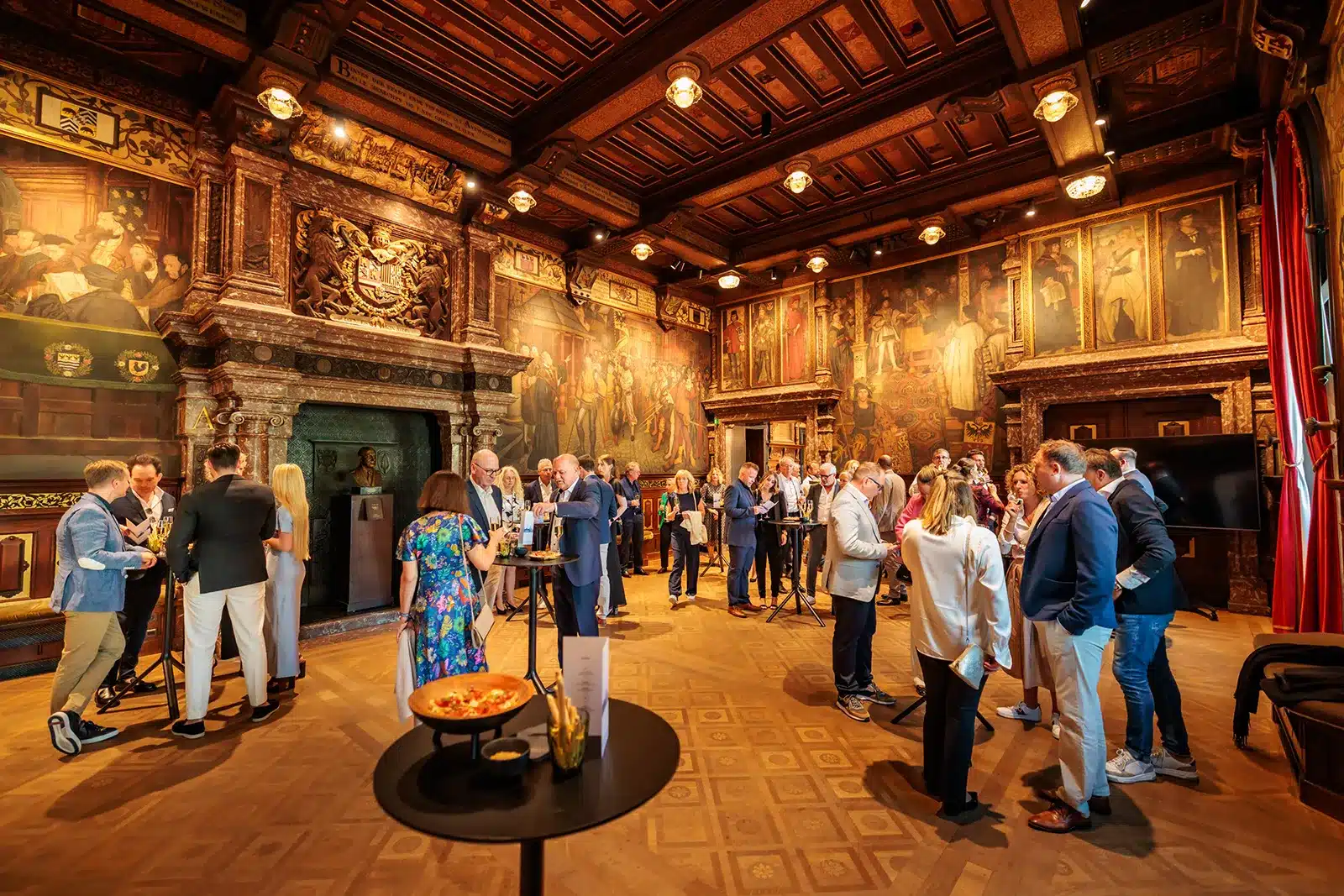 Realize Events Börse Antwerpen Incentive Welcomedrink