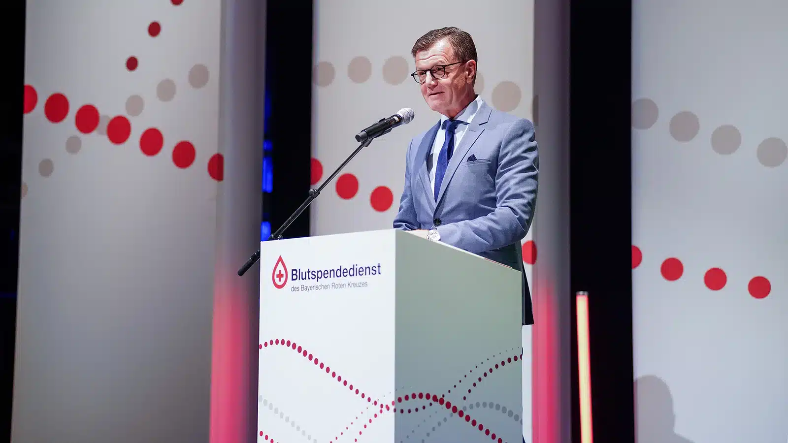 Realize Blutspendedienst Roadshowevent Rede Georg Goetz