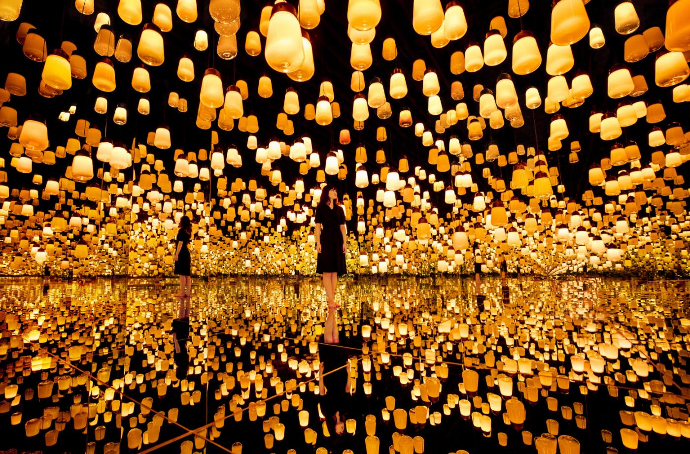 Digital Art Museum, Forest of Resonating Lamps, teamLab, 22.9.21-7125fb526754029225b7100c0116c4f5